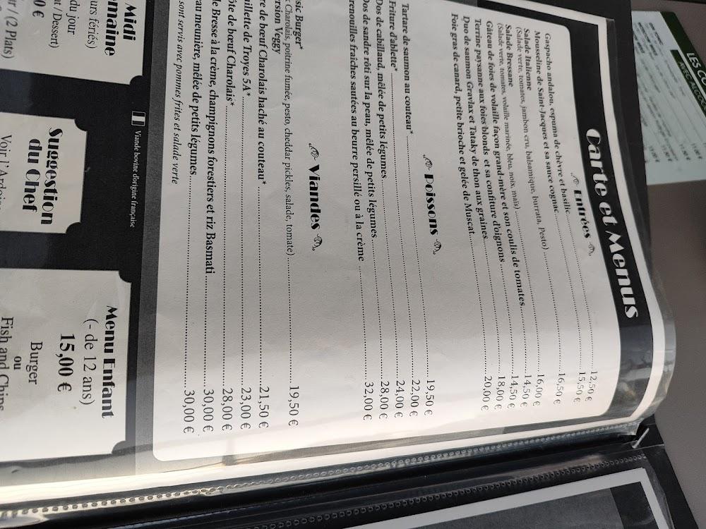 Restaurant le Pont Vert - Menu Image 2